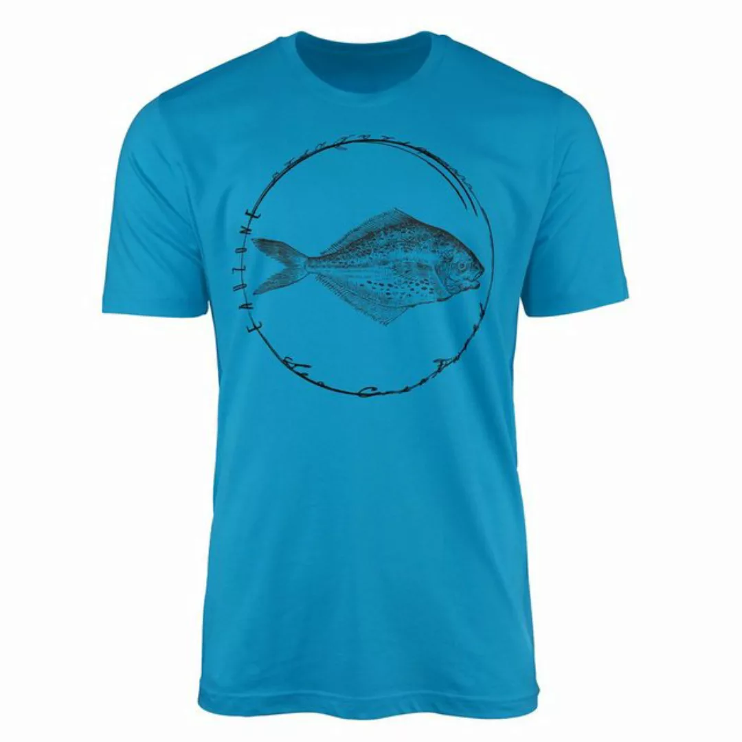 Sinus Art T-Shirt T-Shirt Tiefsee Fische - Serie: Sea Creatures, feine Stru günstig online kaufen