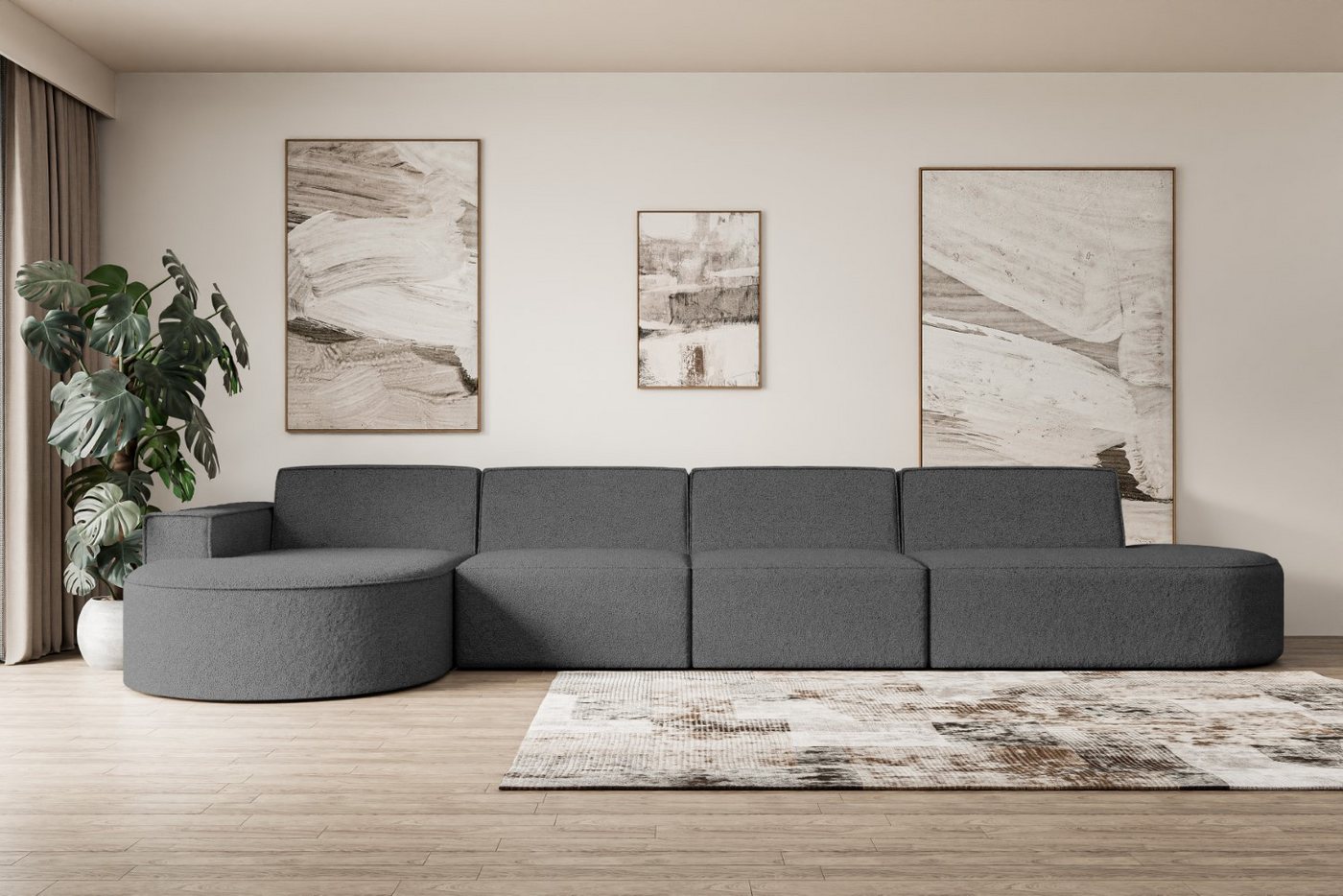 ALTDECOR Ecksofa MARI-L3, Sofa Praktische Bequeme Funktionsecke Couch L-For günstig online kaufen