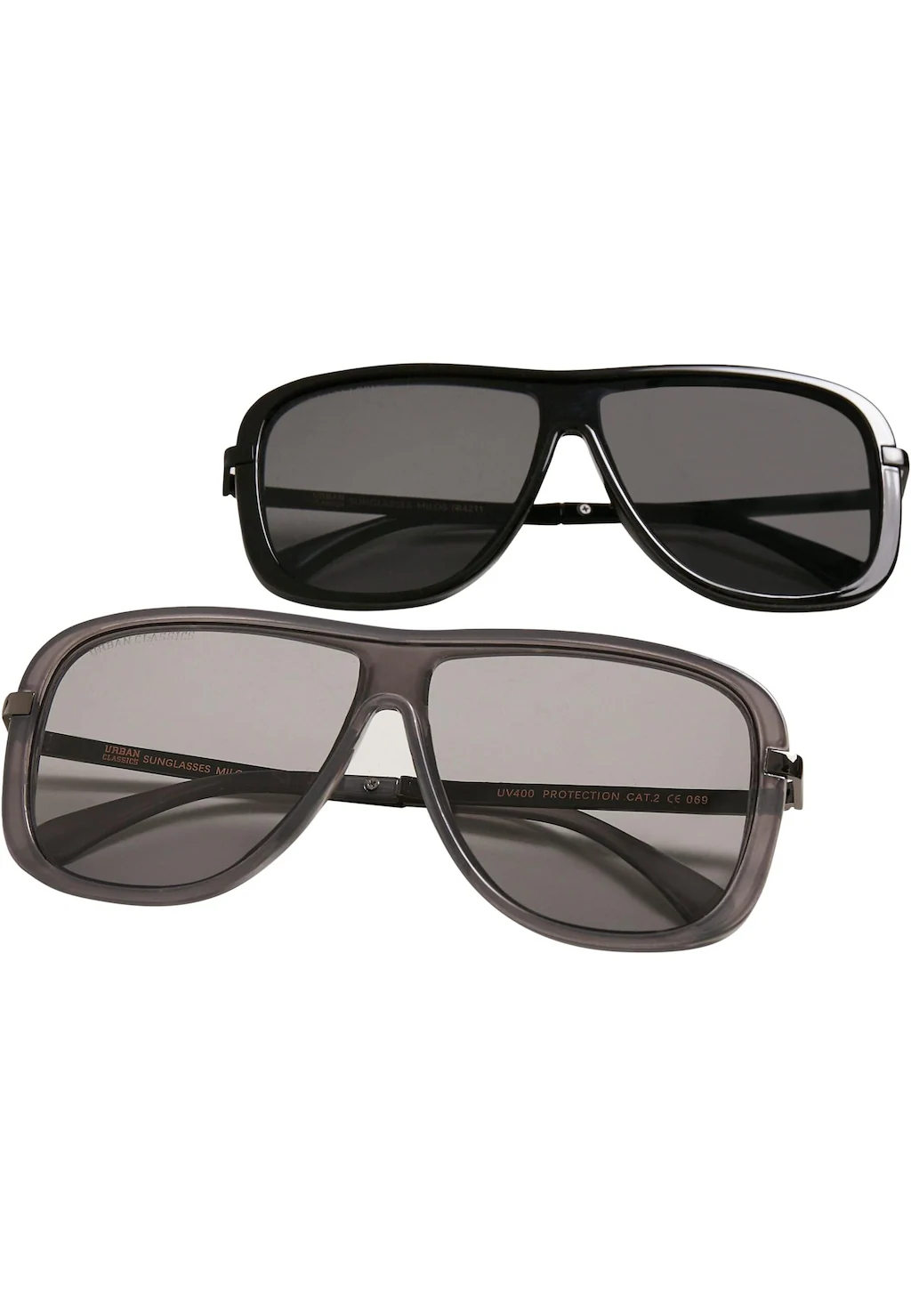 URBAN CLASSICS Sonnenbrille "Urban Classics Unisex Sunglasses Milos 2-Pack" günstig online kaufen