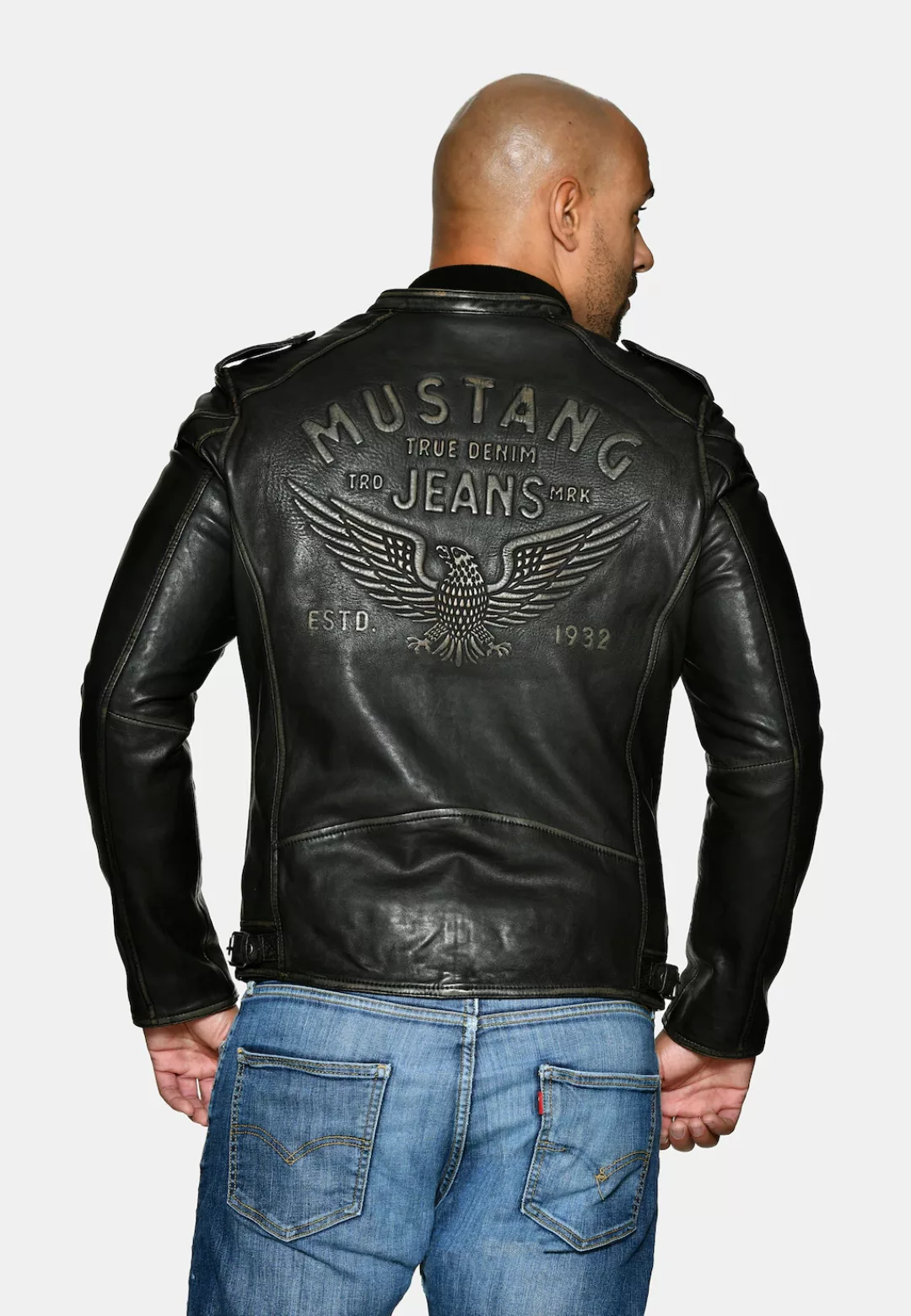 MUSTANG Lederjacke "31020136" günstig online kaufen