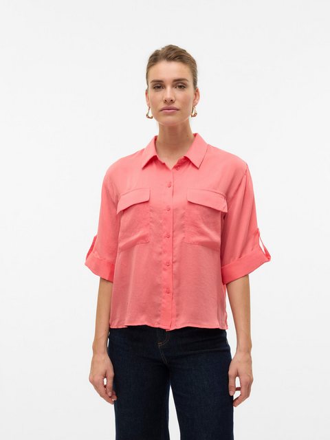 Vero Moda Kurzarmbluse VMFABIANA 3/4 SHIRT VMA NOOS günstig online kaufen