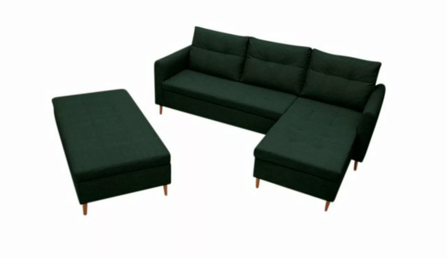 ALTDECOR Ecksofa ERO, Couch mit Schlaffunktion, Wohnzimmer - Wohnlandschaft günstig online kaufen