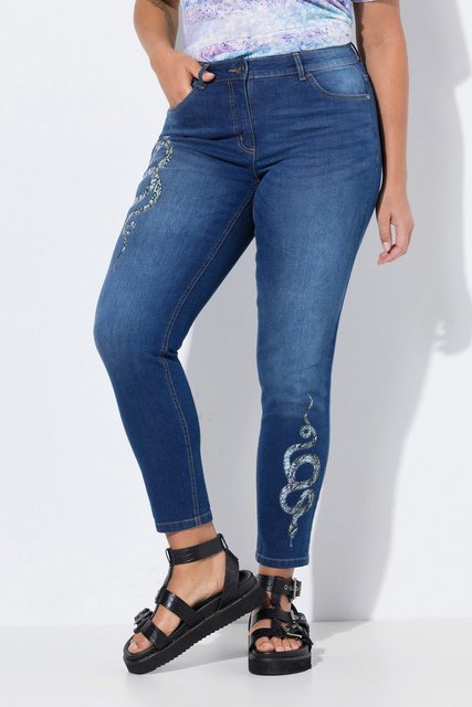 Angel of Style Röhrenjeans Jeans Schlangenprint 5-Pocket günstig online kaufen