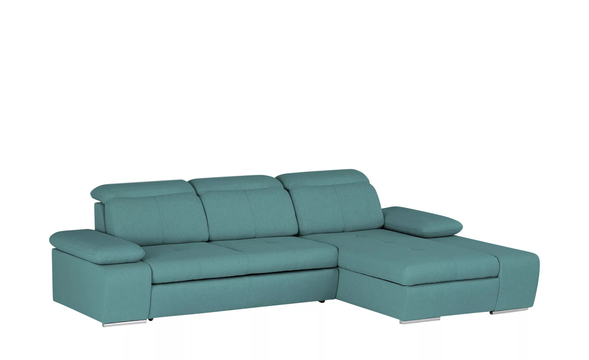 switch Ecksofa Webstoff Avilla ¦ türkis/petrol ¦ Maße (cm): B: 285 H: 86 T: günstig online kaufen