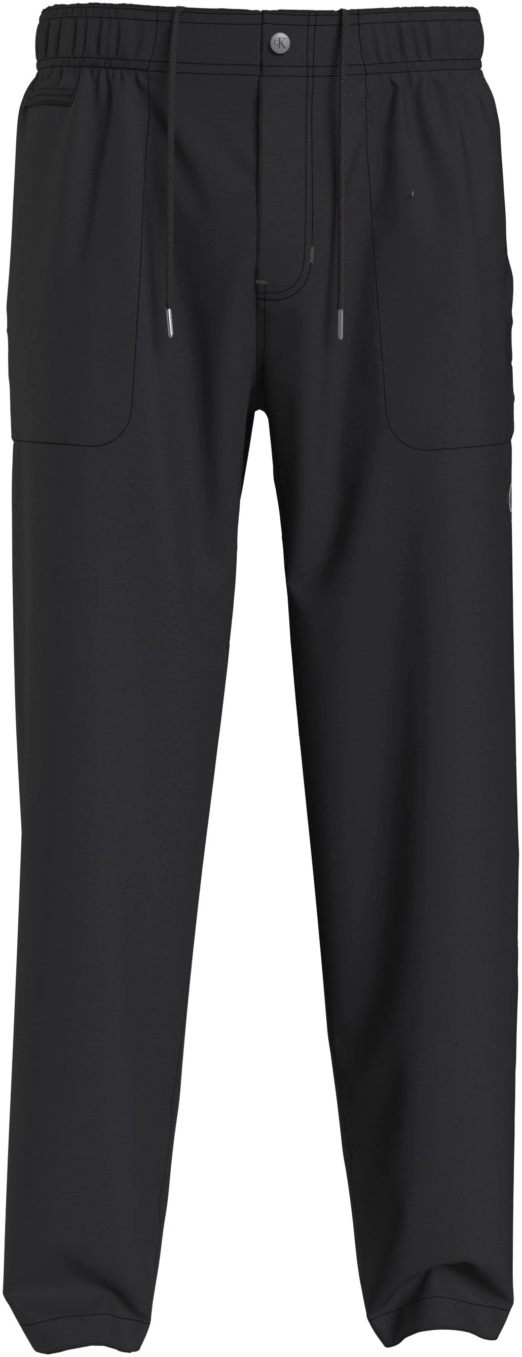 Calvin Klein Jeans Sweathose "BADGE TRIM WOVEN PANT" günstig online kaufen