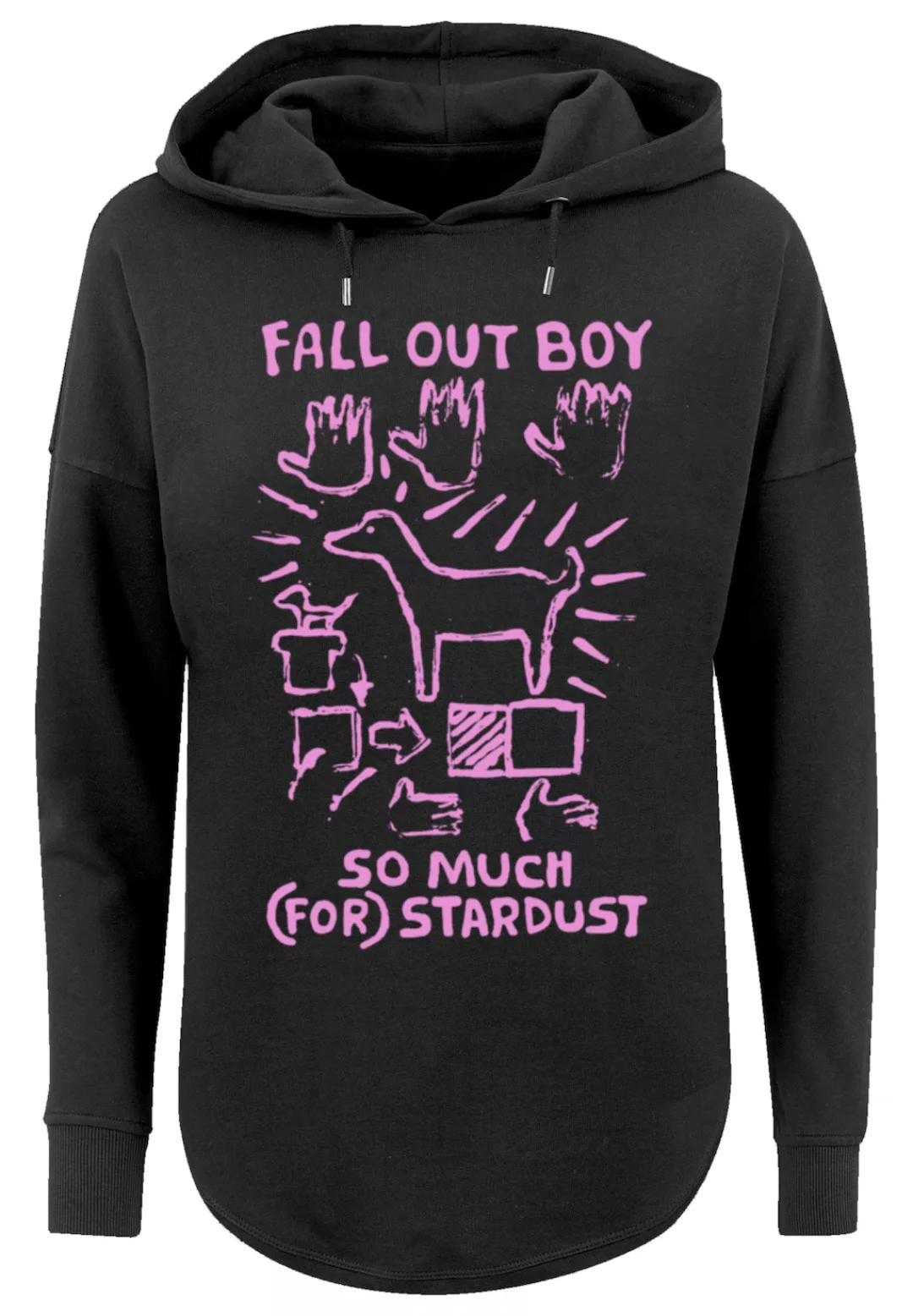 F4NT4STIC Kapuzenpullover "Fall Out Boy Pink Dog So Much Stardust", Premium günstig online kaufen