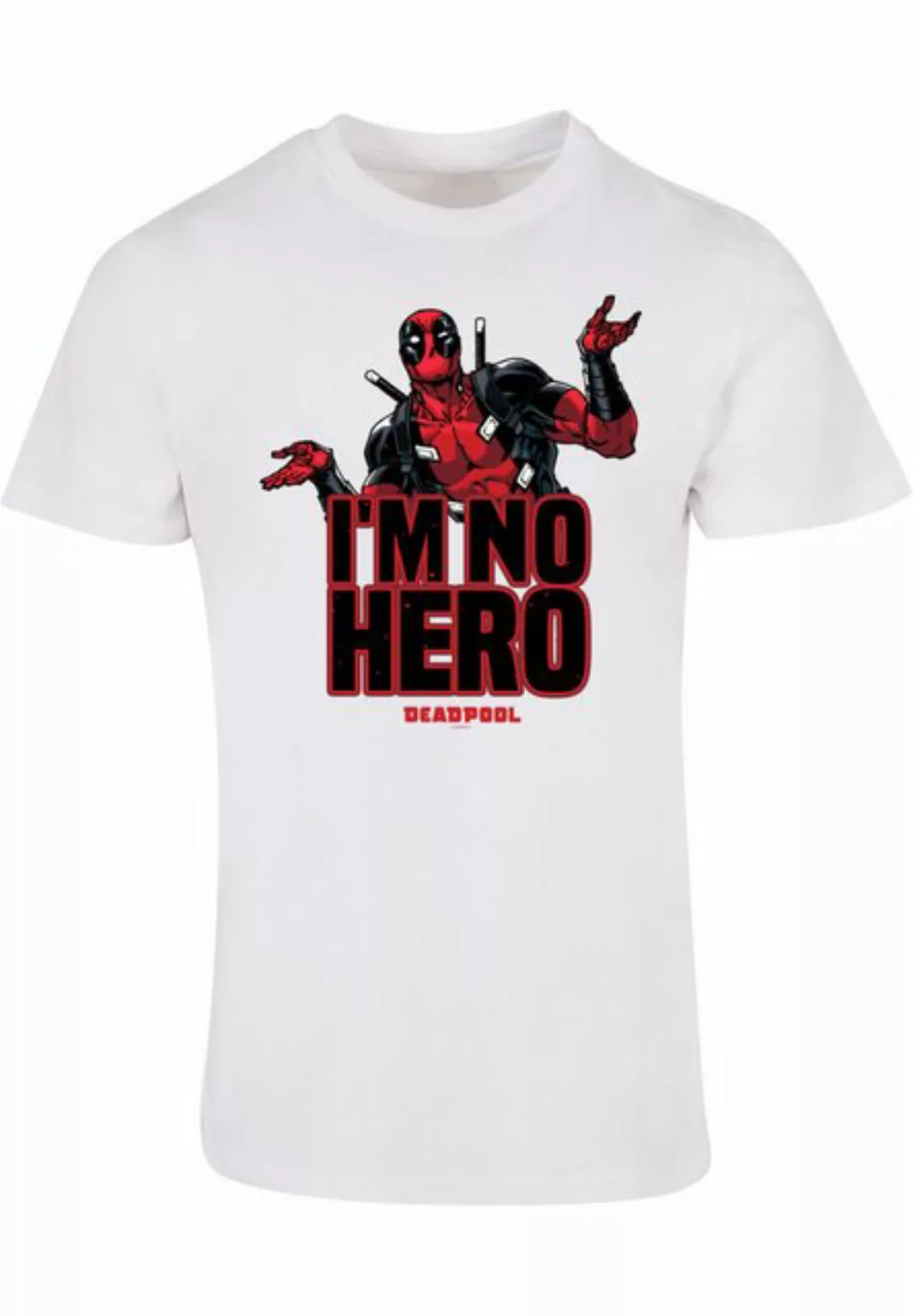 ABSOLUTE CULT T-Shirt ABSOLUTE CULT Herren Deadpool - I Am No Hero T-Shirt günstig online kaufen