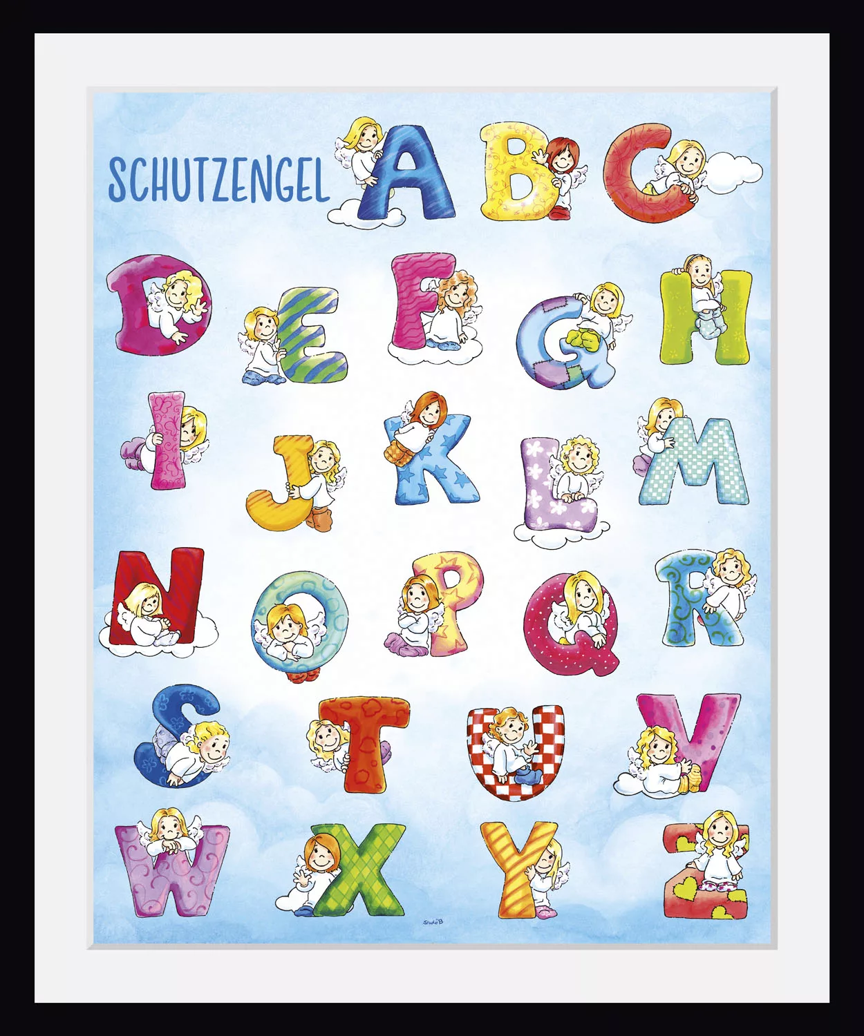 queence Bild "Schutzengel ABC", Buchstaben, (1 St.) günstig online kaufen