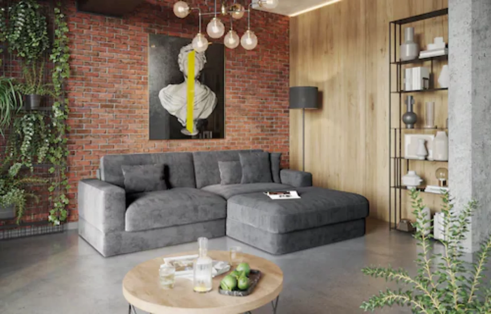 RAUM.ID Ecksofa »Innovid L-Form«, Modernes Modul-Polsterprogramm günstig online kaufen
