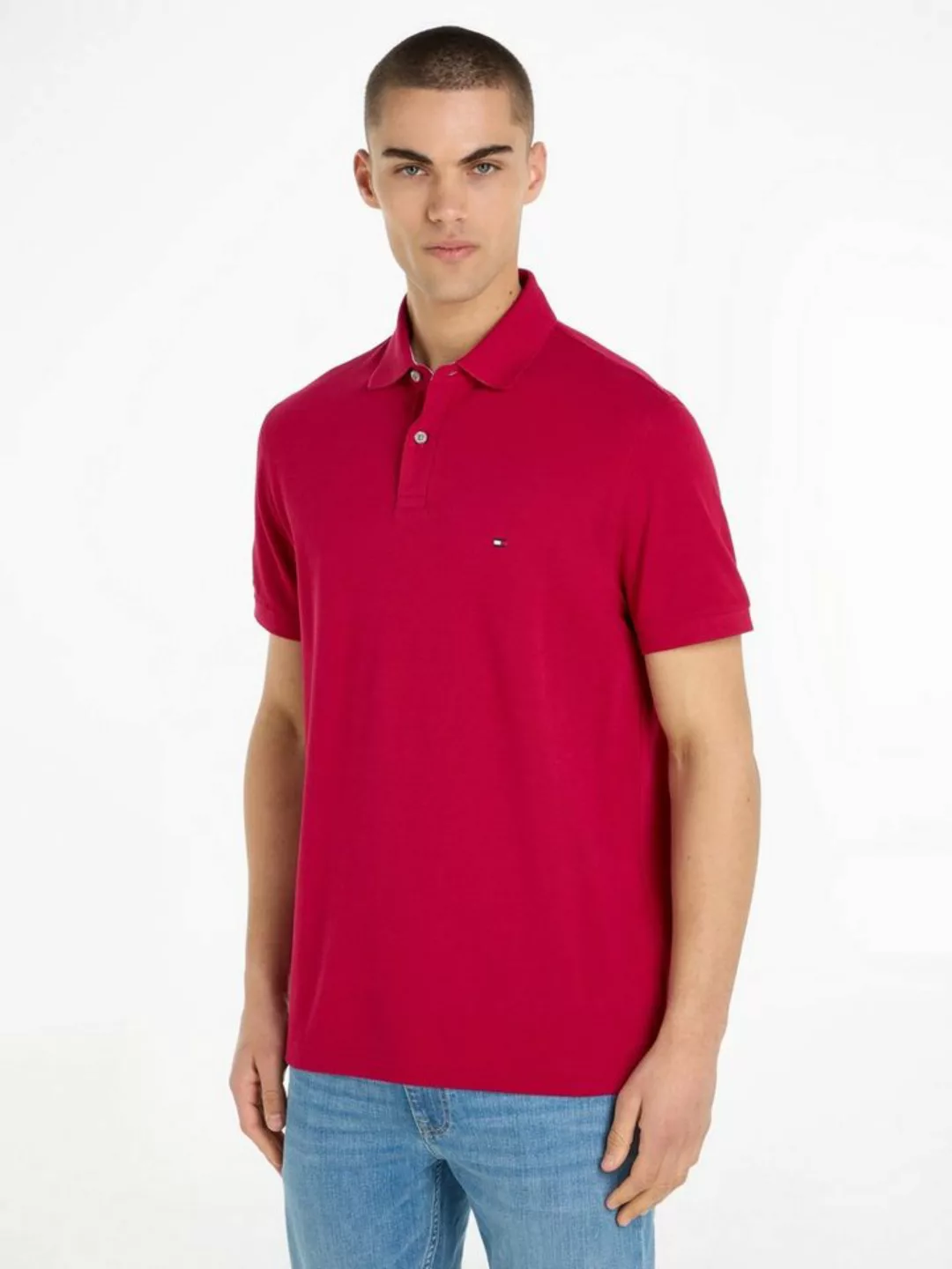 Tommy Hilfiger Poloshirt 1985 REGULAR POLO aus Piqué günstig online kaufen