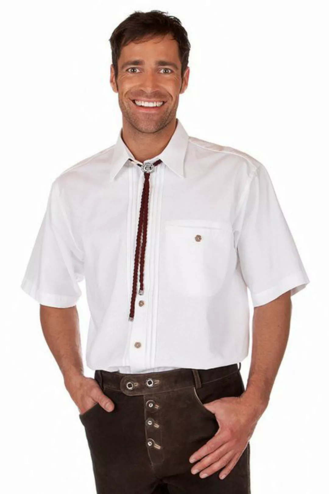 orbis Trachtenhemd Trachtenhemd - H074 - weiß günstig online kaufen