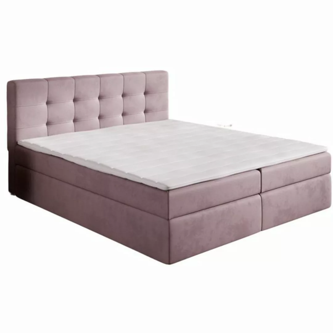 DB-Möbel Bett Doppelbett Beti, Boxspringbett mit Matratze, 2 Bettkästen günstig online kaufen