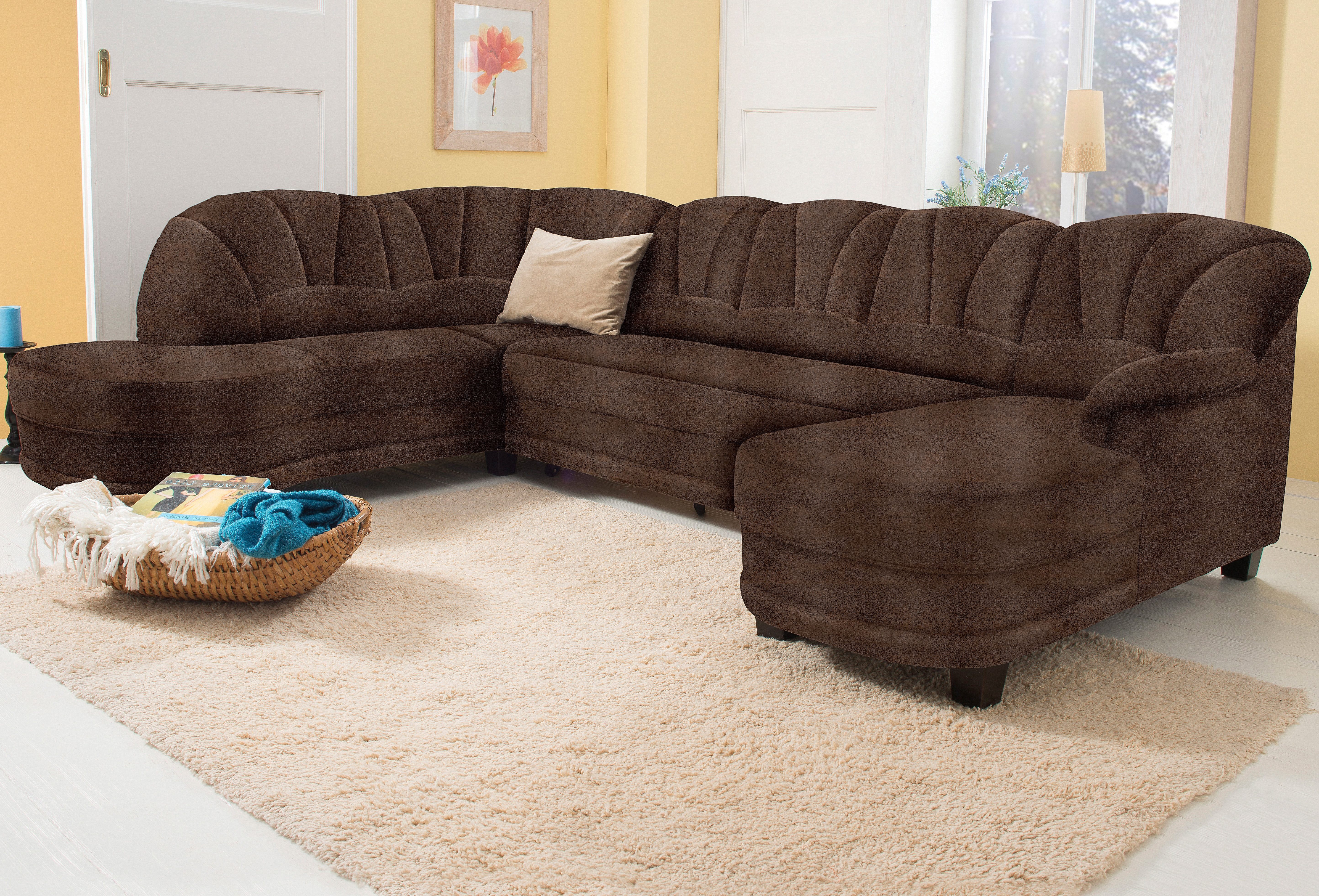 Home affaire Wohnlandschaft "Camelita, viel Platz, bequem und zeitlos, Brei günstig online kaufen