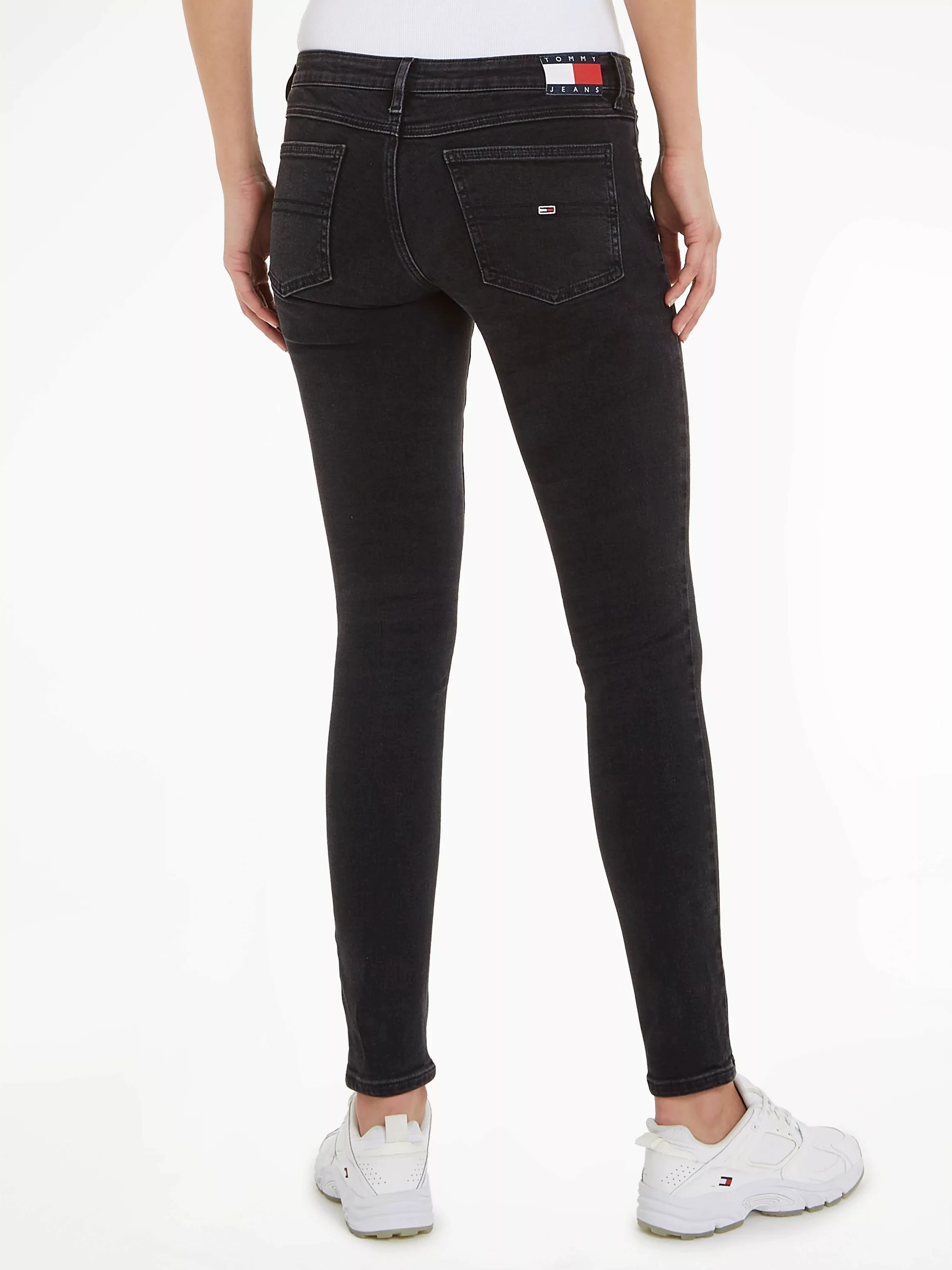 Tommy Jeans Slim-fit-Jeans Skinny Jeans Marken Low Waist Mittlere Leibhöhe günstig online kaufen