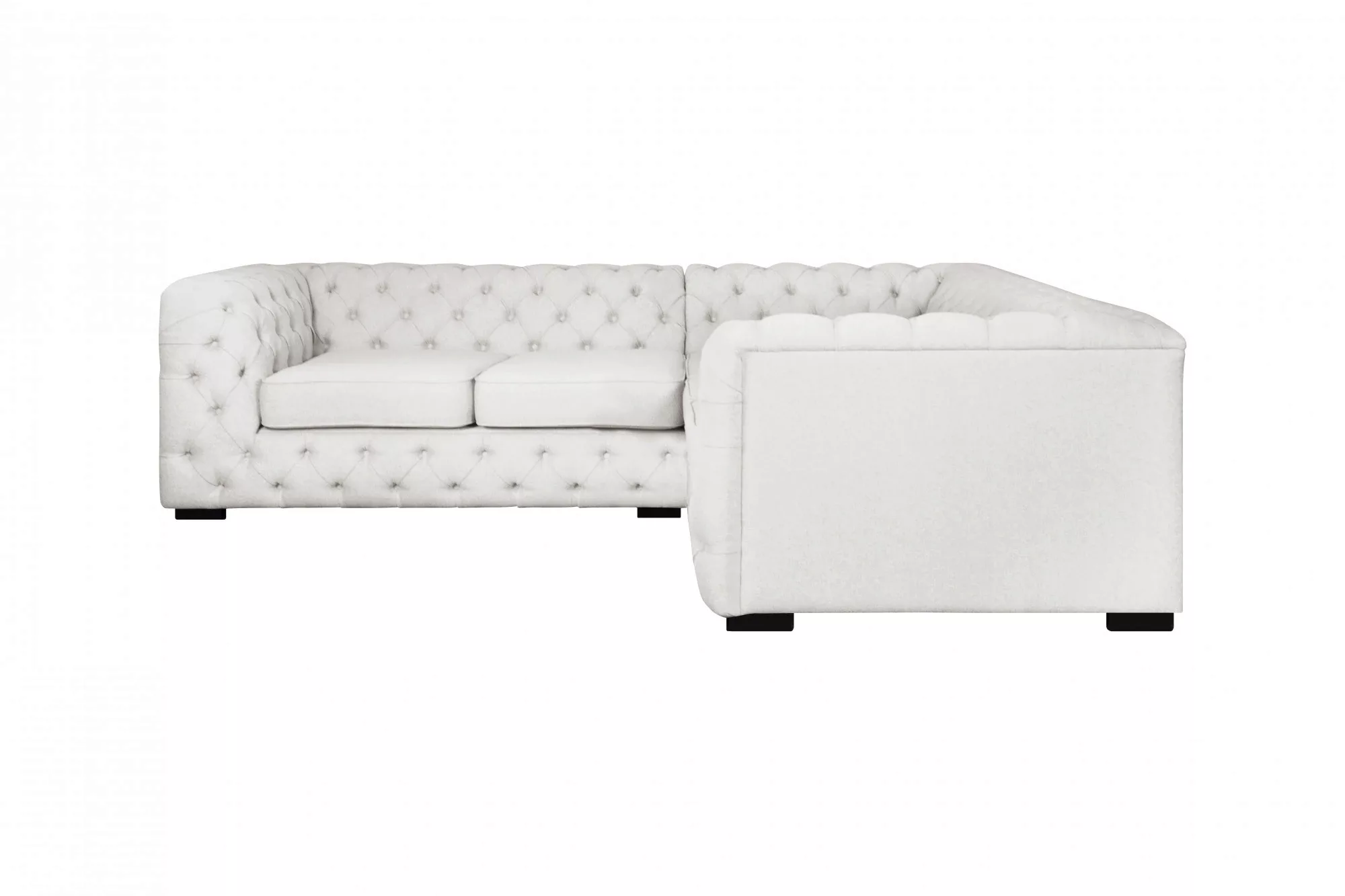 Guido Maria Kretschmer Home&Living Chesterfield-Sofa »KALINA L-Form«, hochw günstig online kaufen