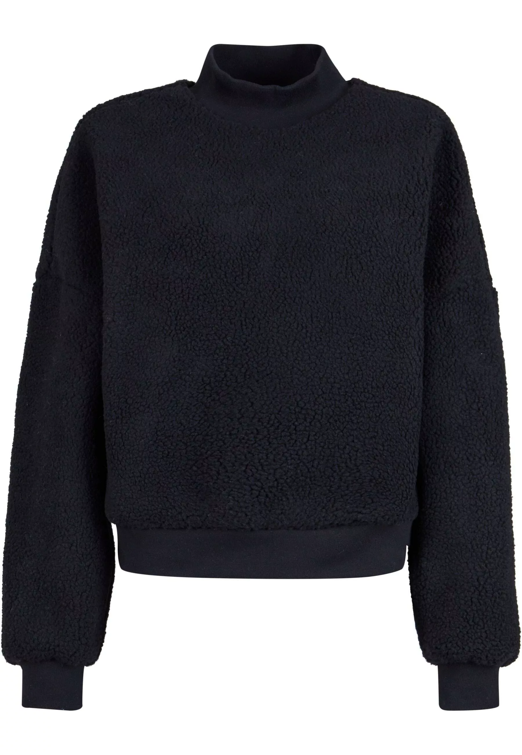 URBAN CLASSICS Sweater "Urban Classics Damen Ladies Sherpa Crewneck" günstig online kaufen