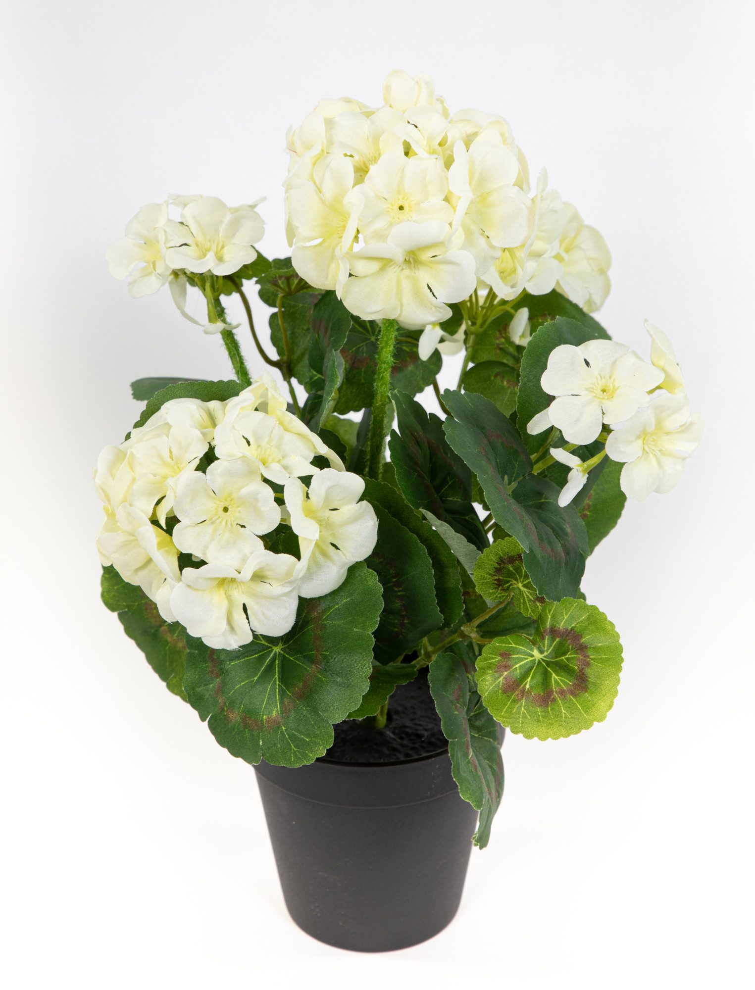 Kunstblume Geranie im Topf 34cm LM günstig online kaufen