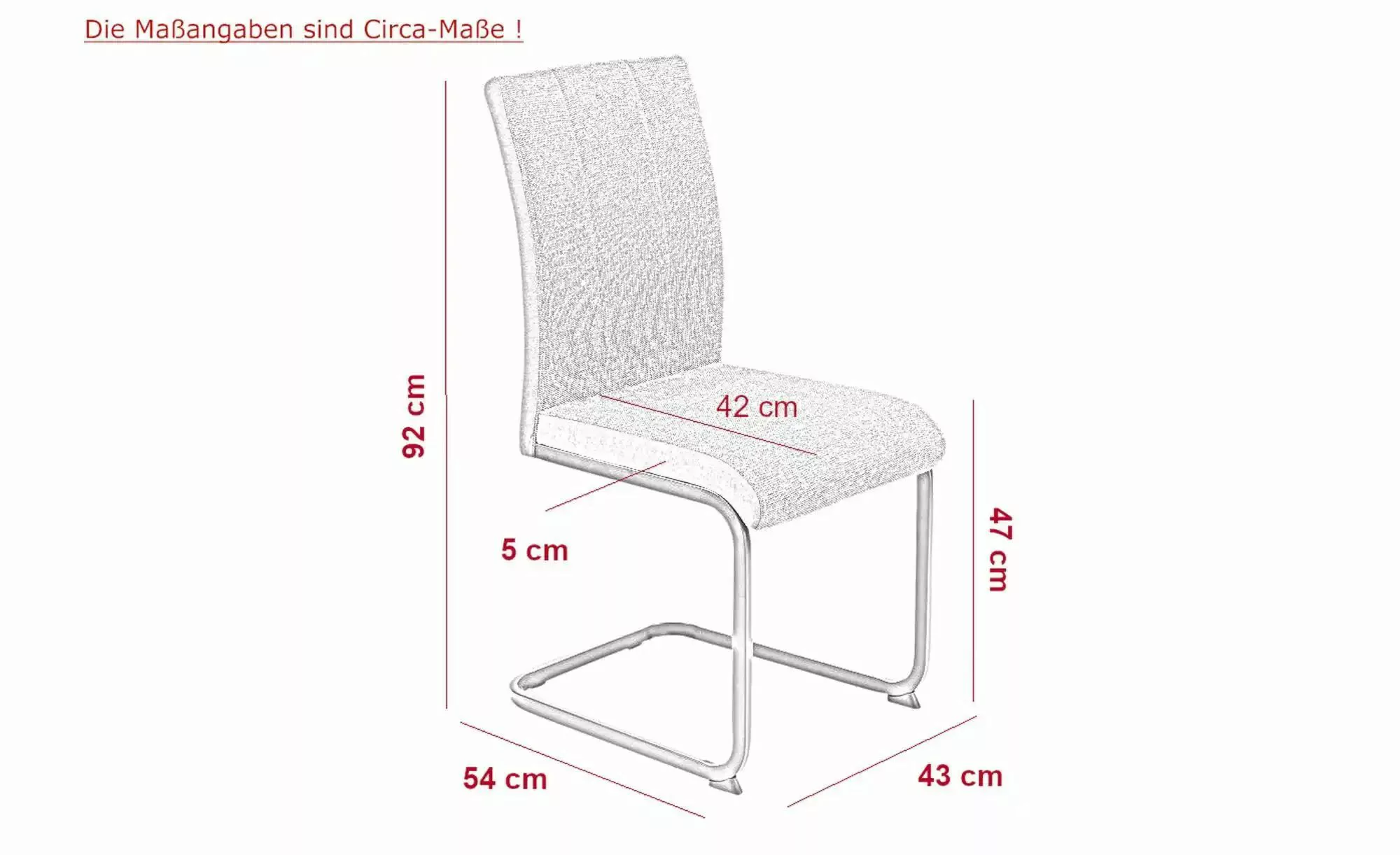 HELA Freischwinger "LINN", (Set), 4 St., Esszimmerstuhl im praktischen 2er günstig online kaufen