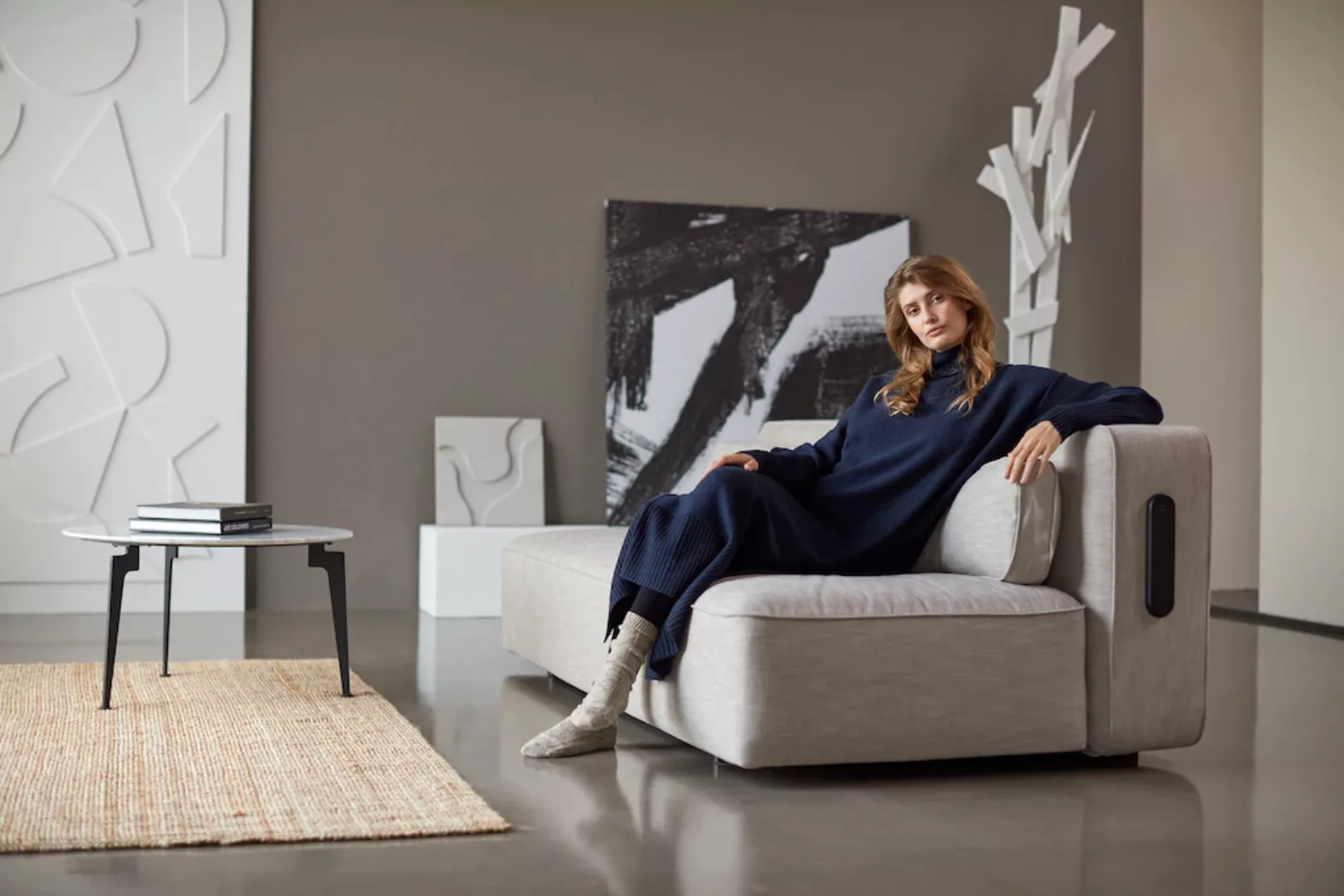 INNOVATION LIVING ™ Schlafsofa "YONATA Sofa im aktuellen Design, hoher Komf günstig online kaufen