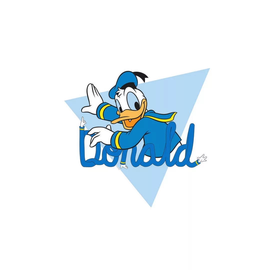 Komar Poster Donald Duck Triangle Disney B/L: ca. 30x40 cm günstig online kaufen