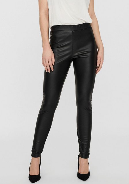 Vero Moda Lederimitathose VMGANA MR PL LEGGING günstig online kaufen