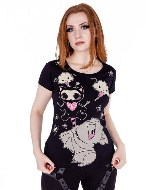 Cupcake Cult T-Shirt Bat Candy Cute Anime günstig online kaufen