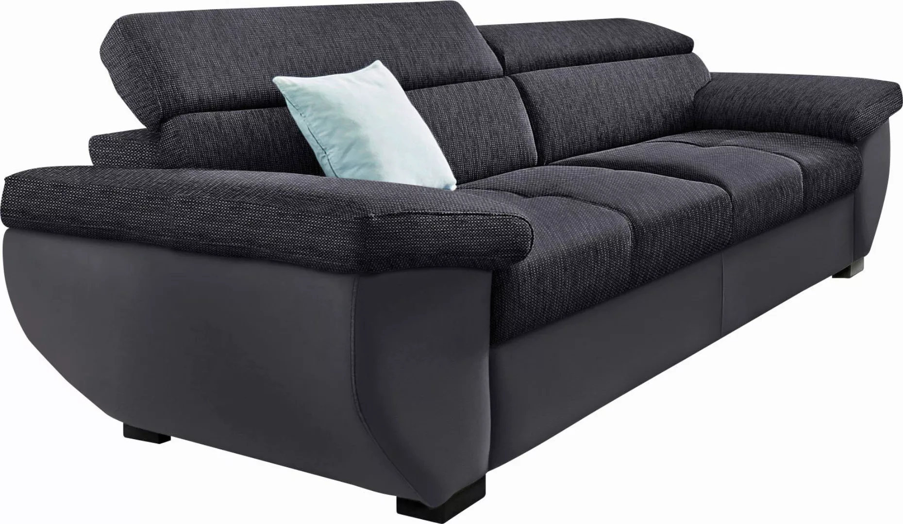 COTTA 2,5-Sitzer "Speedway", Big-Sofa mit Kopfteilverstellung günstig online kaufen
