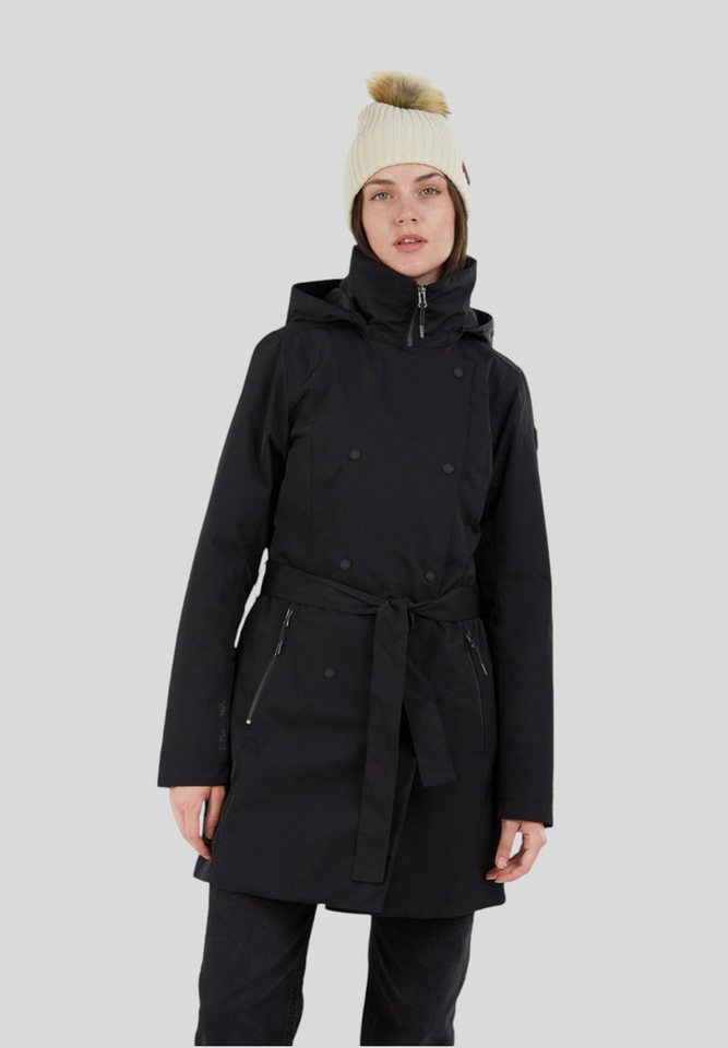 Fundango Trenchcoat Charlotte Trenchcoat Perfekt für nasse, regnerische Bed günstig online kaufen