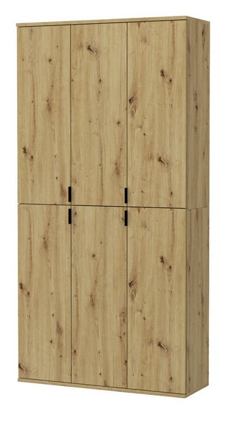 Inn.Furn Garderobenschrank Line-Up (in Eiche Artisan, 91 x 193) mit Kleider günstig online kaufen