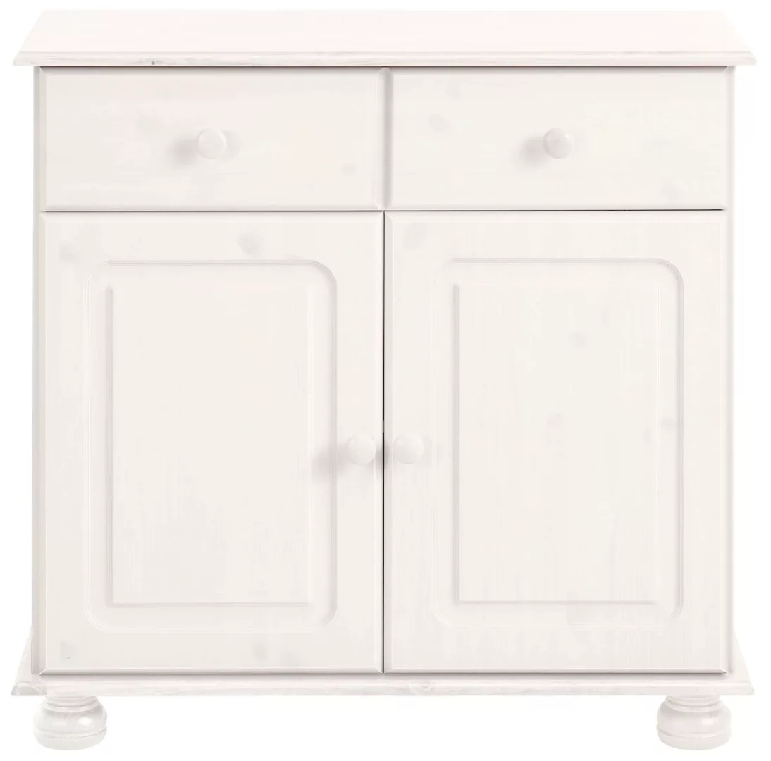 Home affaire Sideboard "Mette", Kommode mit gefrästen, kugelförmigen Füßen, günstig online kaufen