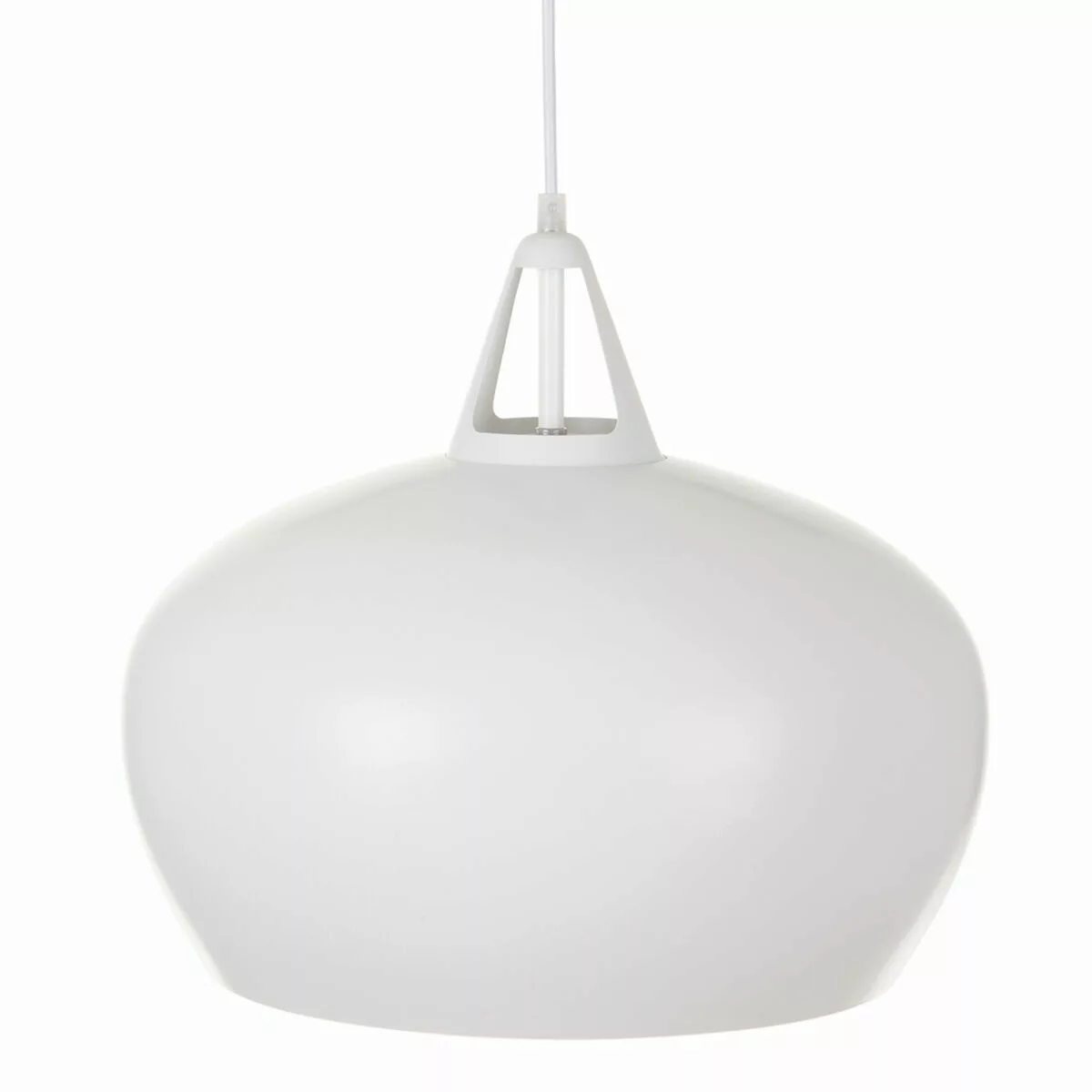Deckenlampe 38 X 38 X 22 Cm Aluminium Weiß günstig online kaufen