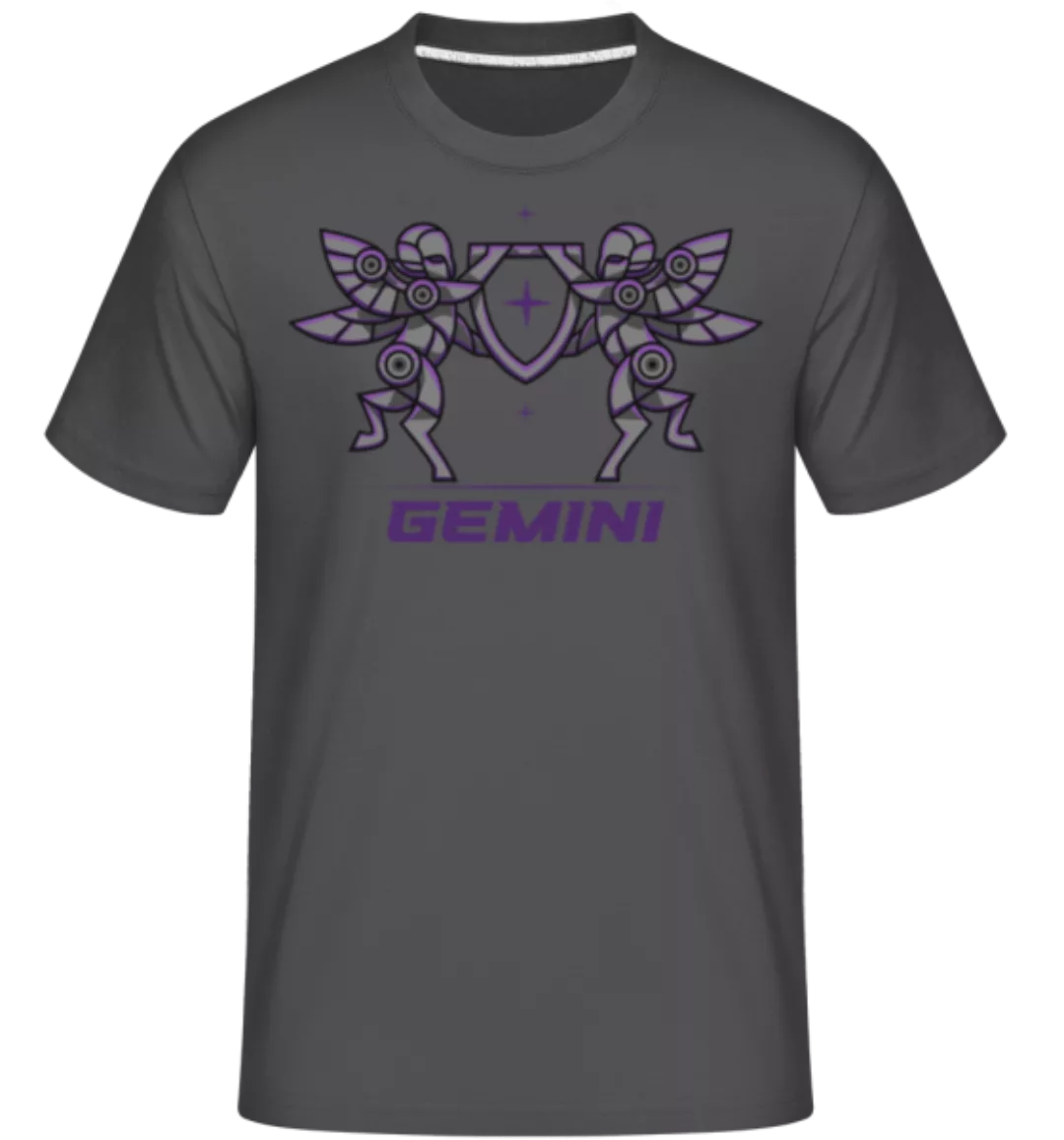 Mecha Robotic Zodiac Sign Gemini · Shirtinator Männer T-Shirt günstig online kaufen