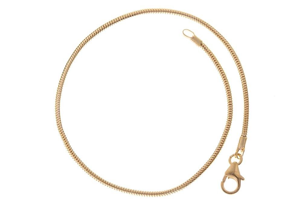 Silberkettenstore Goldarmband Schlangenketten Armband 1,4mm - günstig online kaufen