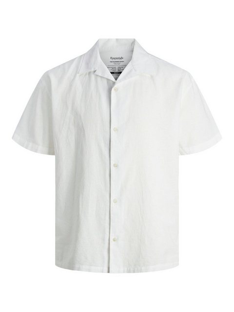 Jack & Jones Kurzarmhemd JJESUMMER RESORT LINEN BLEND SHIRT SS SN günstig online kaufen