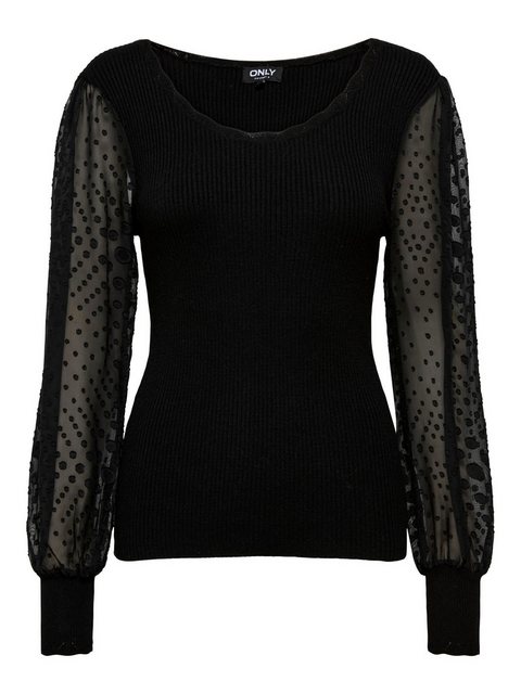 ONLY Rundhalspullover ONLJULIE LIFE LS MIX O-NECK CC KNT günstig online kaufen