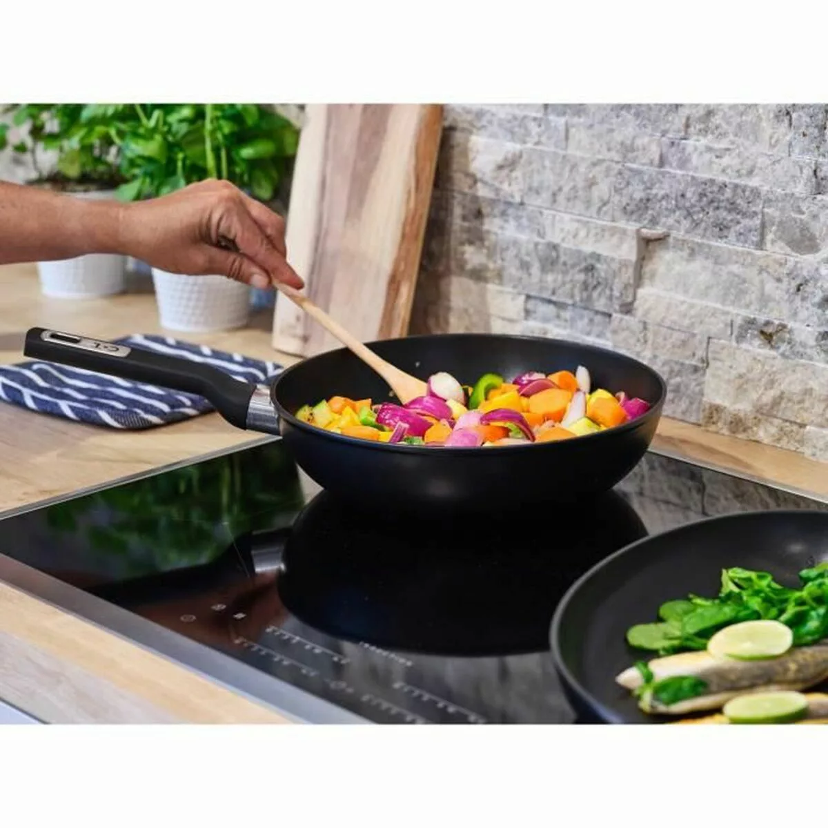 Wok Pfanne Cosy & Trendy Aluminium (ø 28 Cm) günstig online kaufen