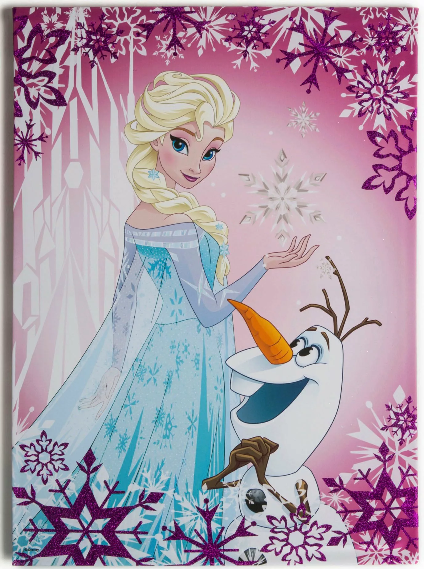 Disney Leinwandbild "Frozen Elsa & Olaf", (1 St.) günstig online kaufen