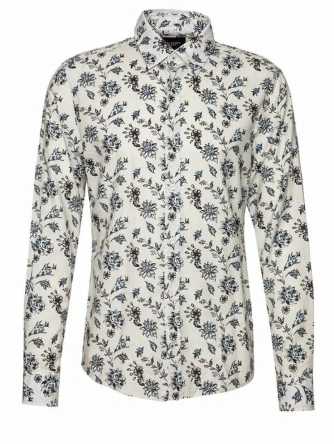 Joop Jeans Langarmhemd Hanson mit trendigem Blumenprint günstig online kaufen