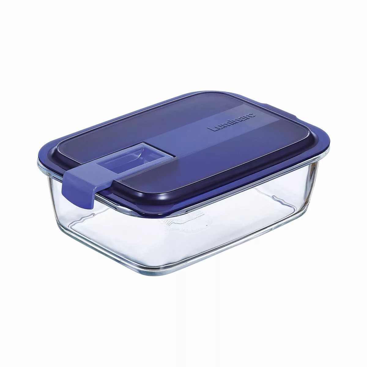 Lunchbox Hermetisch Luminarc Easy Box Blau Glas (6 Stück) (1,22 L) günstig online kaufen