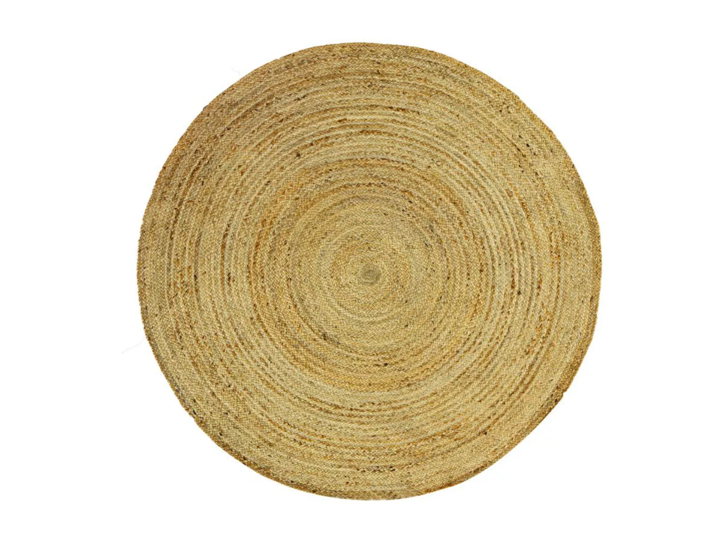 Teppich rund - 100 % geflochtene Jute - 200 cm - Naturfarben - JAIPUR günstig online kaufen