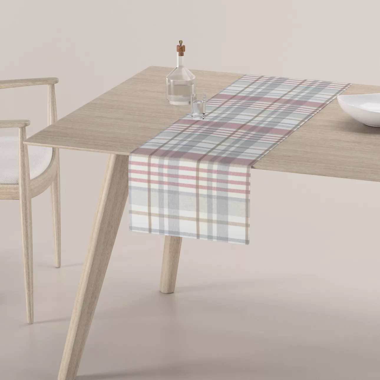 Tischläufer, rot-grau, 40 x 130 cm, Scotti (144-46) günstig online kaufen