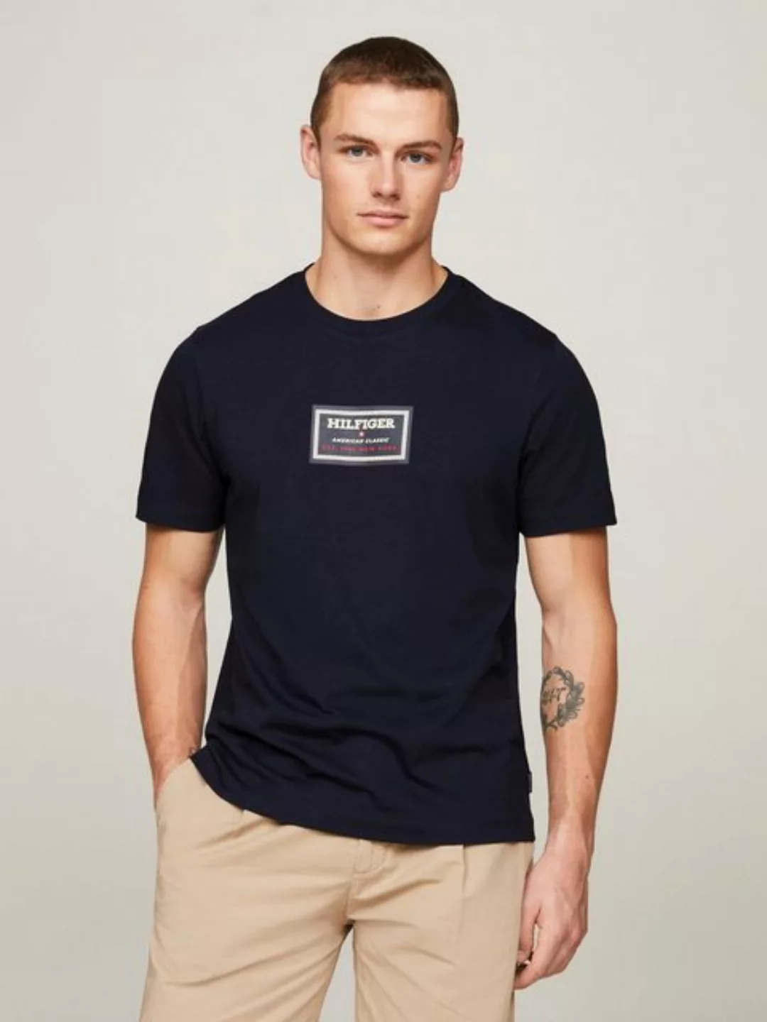 Tommy Hilfiger T-Shirt LABEL HD PRINT TEE günstig online kaufen
