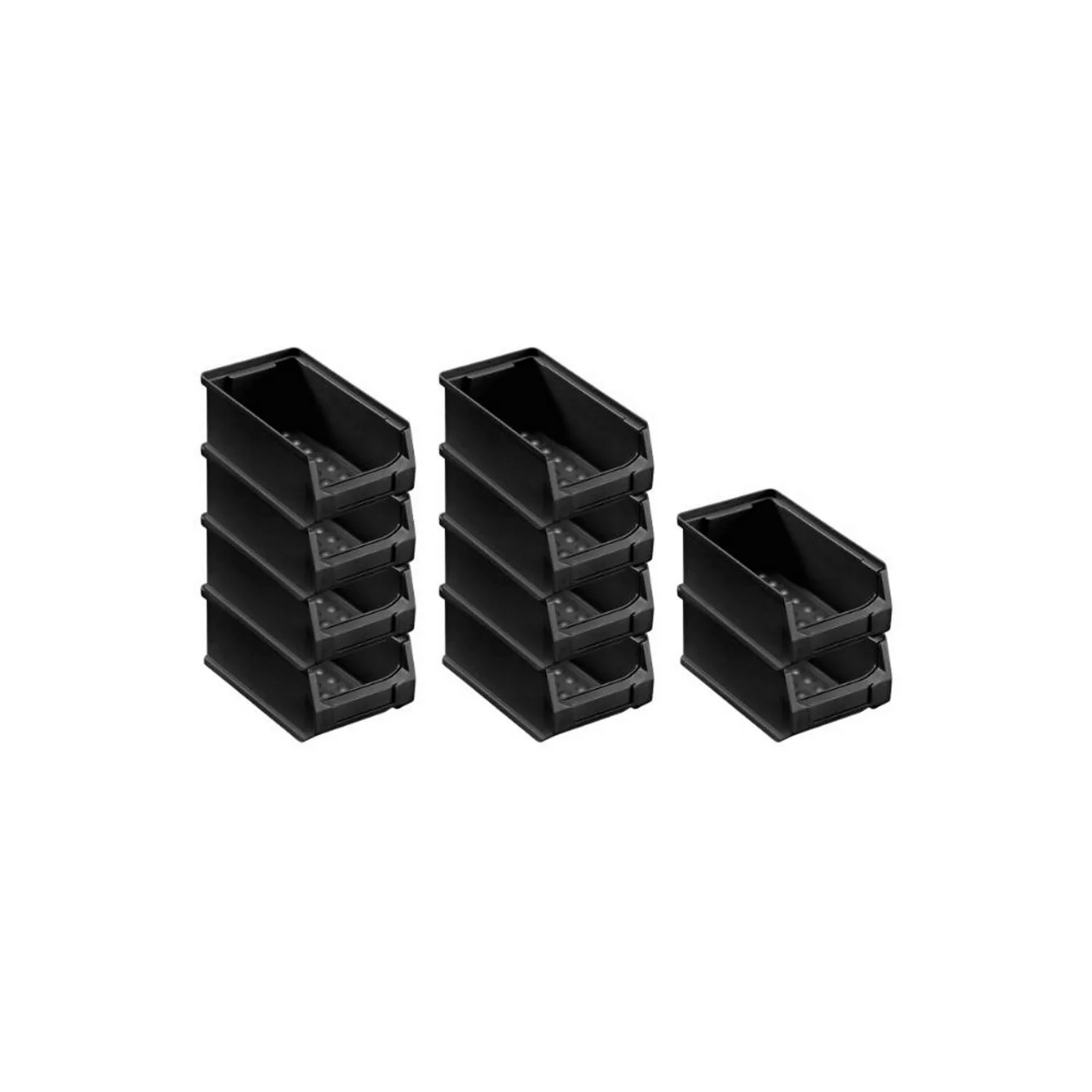 PROREGAL SparSet 10x Leitfähige Sichtlagerbox 2,0 HxBxT 7,5 x 10 x 17,5 cm günstig online kaufen