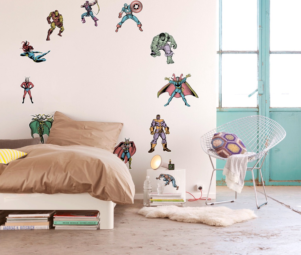 Komar Wandtattoo "Marvel Comics Collection - Größe 100 x 70 cm", (11 St.), günstig online kaufen