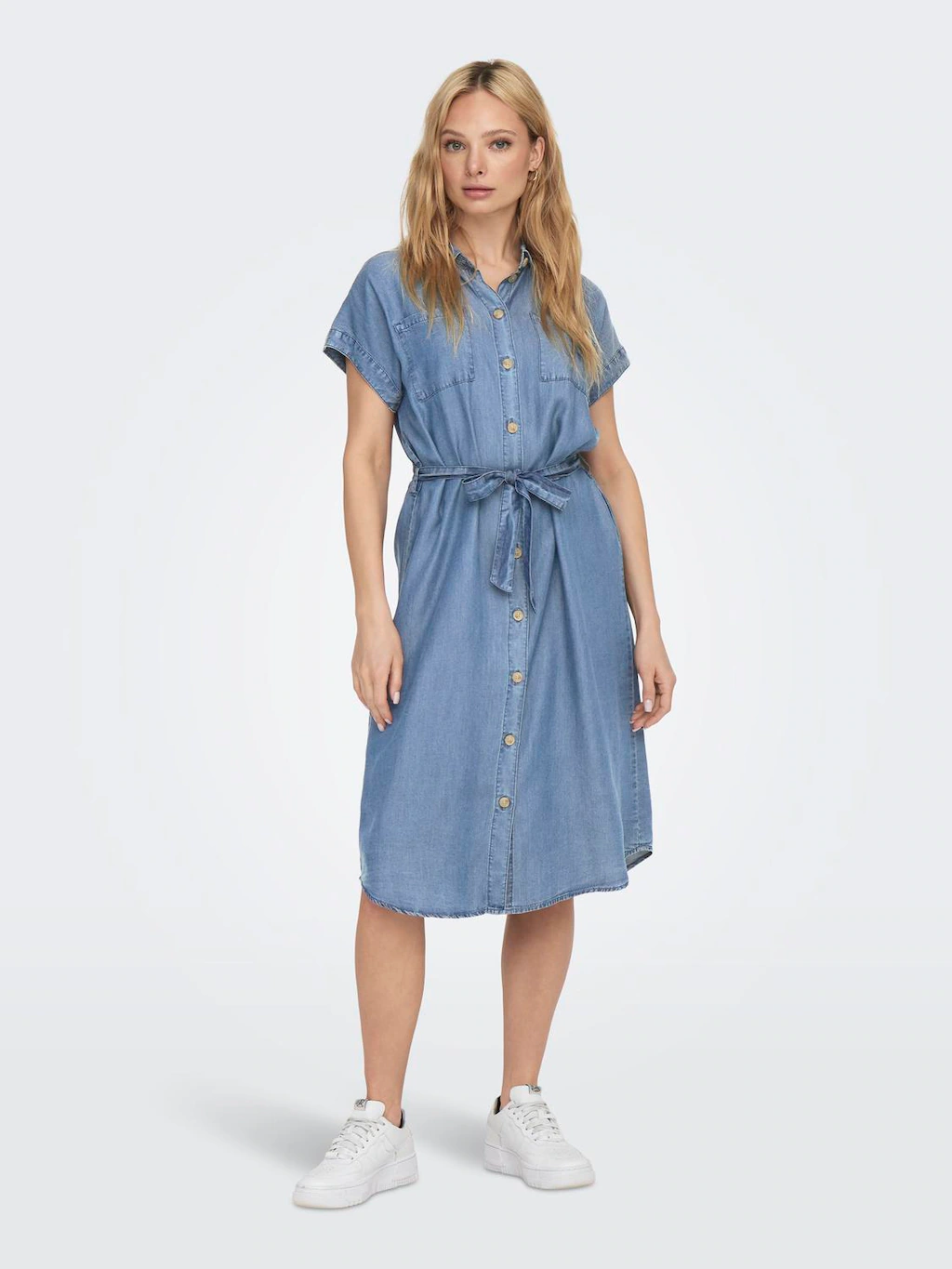 ONLY Jeanskleid "ONLPEMA HANNOVER SS DNM SH DRESS" günstig online kaufen