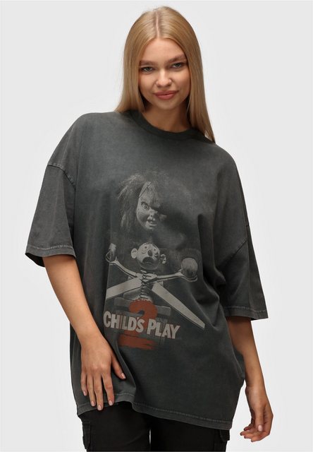 Recovered T-Shirt Chucky 2 Childs Play (1-tlg) mit gruseligem Chucky-Print günstig online kaufen