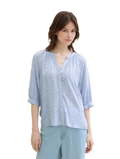 TOM TAILOR Denim Blusenshirt balloon sleeve blouse günstig online kaufen
