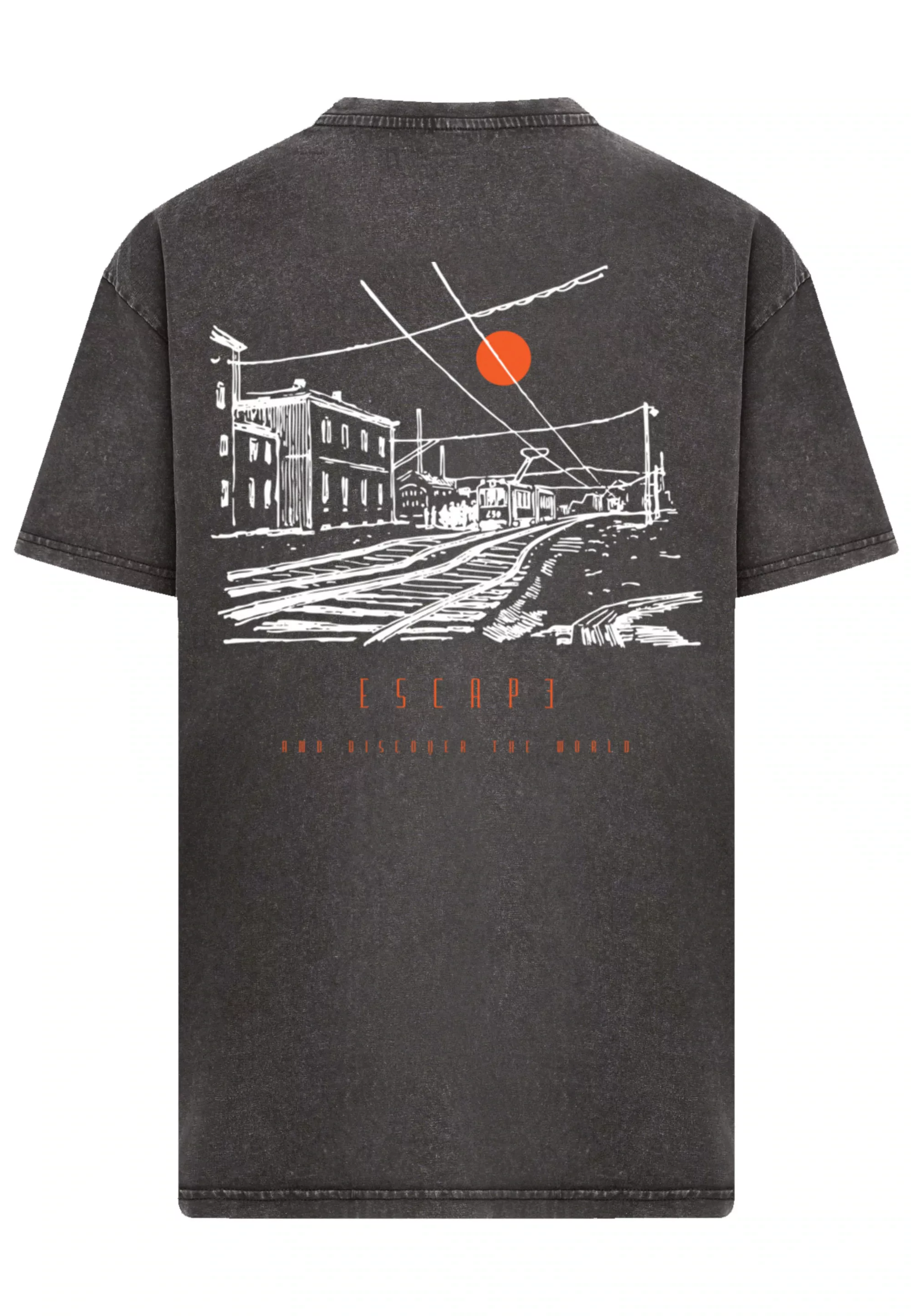 F4NT4STIC T-Shirt "Oversize Escape Discover the World Town", Premium Qualit günstig online kaufen