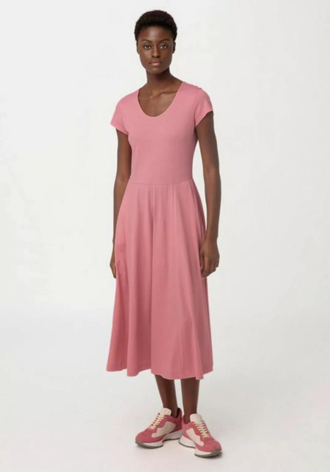 Hessnatur Jerseykleid aus reiner Bio-Baumwolle (1-tlg) günstig online kaufen