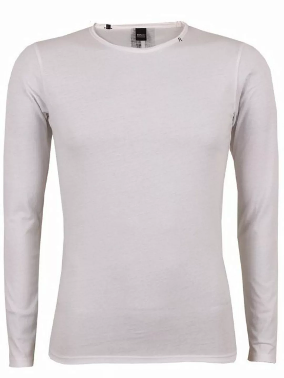 Replay Herren Langarm-Shirt Basic Jersey Crew Neck günstig online kaufen